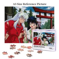 InuYasha (14) Wooden Jigsaw Puzzle 500 Pieces Educational Toy Painting Art Decor Decompression toys 500pcs