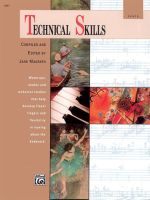 หนังสือเปียโน Technical Skills, Level 6