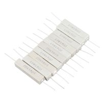 10 Pcs Fixed Ceramic Cement Resistors 15 Ohm 10W Watt 5%