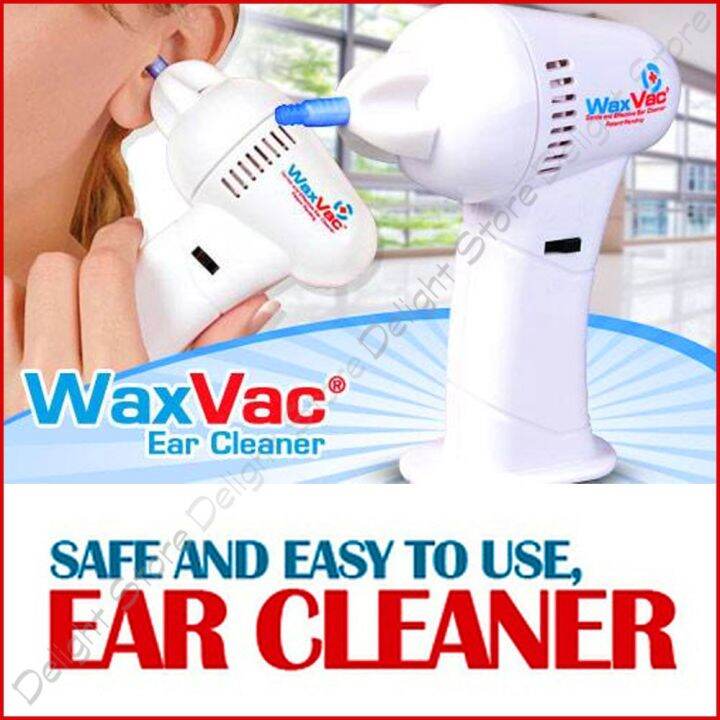 WAX VAC Cordless Ear Cleaner Vacuum Kids Adult | Lazada