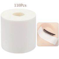 110 pcs Eyelash Foam Eyepad ไม่เจ็บปวด Lash อุปกรณ์ PE Eye Patch Easy ลบเทปแต่งหน้าสติกเกอร์ภายใต้ขนตา Pad Patch-WIOJ SHOP