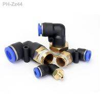 PL Elbow Pneumatic Fitting 1/4 3/8 1/2 1/8 BSP Male Thread Air Quick Connector L Shape Push In Hose OD 6mm 8mm 10mm 12mm