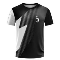 Basketball Badminton Tennis Competition Mens T-shirt Womens Short Sleeve Breathable Quick Drying T-shirt Street Fashion Top