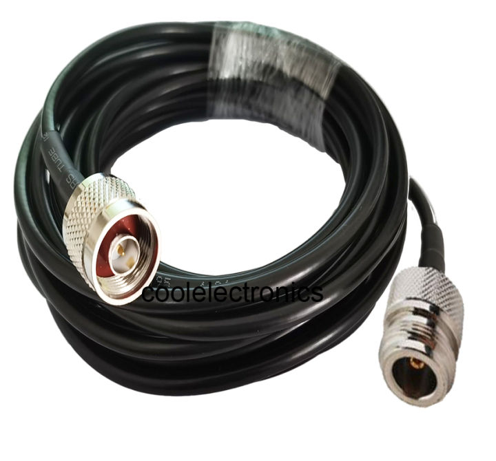 LMR195 N male to N female Connector RF Coaxial Coax Extension Cable 50ohm 50CM 1/2/3/5/10/15/20/30m