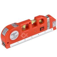 【SALE】 knuculinteg1985 QHTITEC 2 Lines Lasers Ruler Multipurpose Level With Metric Rulers Horizon Vertical Measure Aligner Measuring Equipment