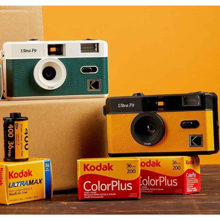 Kodak 35Mm Film Camera Retro Ultra F9 Focus Free Reusable Built In ...