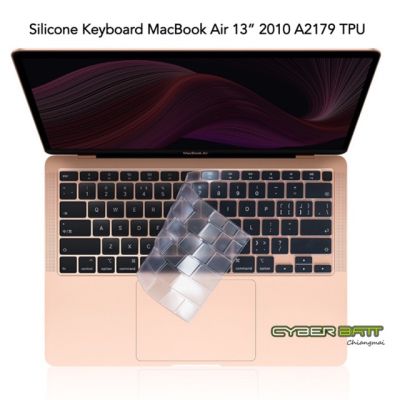 Silicone แป้นพิมพ์ MacBook Air 13 2020 A2179 ใส TPU /ดำไทย-อังกฤษ พร้อมส่งจากไทยค่ะ