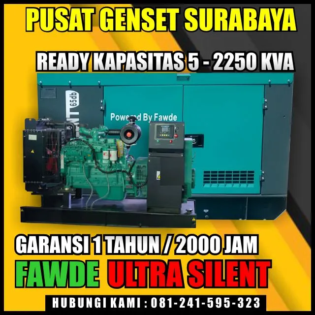 Genset Silent Fawde 50 Kva Lazada Indonesia 7246