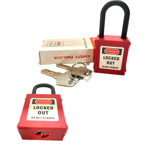 กุญแจนิรภัย-กุญแจนิรภัยก้านไนล่อน-กุญแจนิรภัยก้านสแตนเลส-keyed-differ-lockout-safety-padlock