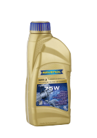 RAVENOL MTF-3 SAE 75Wน้ำมันเกียร์ธรรมดาและเฟืองท้ายน้ำมันเกียร์สังเคราะห์ Fully Synthetic Base PAO คุณภาพสูงสำหรับเกียร์ธรรมดาทนต่อแรงเฉือน