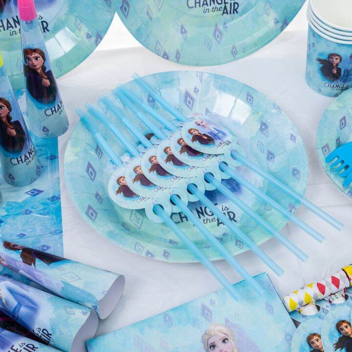 cw-๑-57pcs-lot-frozen-birthday-decorations-kids-disposable-tableware-supplies