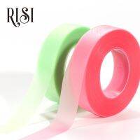 RISI 5 Rolls Eyelash Extension Lint Breathable Non-woven Cloth Adhesive Tape Under Eye Paper Tape For Lashes Patch Makeup Tools Cleaning Tools