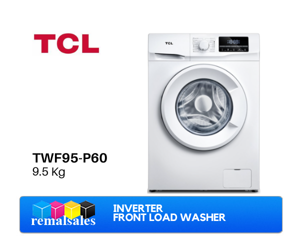 TCL TWF95P60 9.5kg Inverter Front Load Washer Lazada PH
