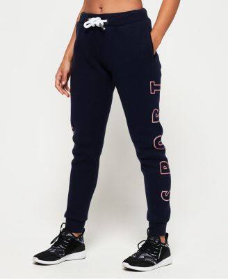 SUPERDRY FLASH SPORT JOGGER - กางเกงจ็อกเกอร์ สำหรับผู้หญิง สี Flash Navy