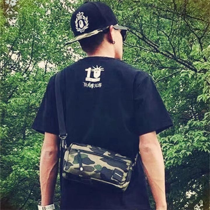 Bape Camouflage Crossbody Bag