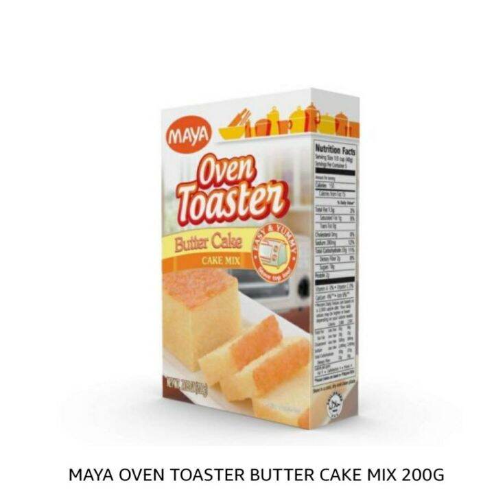MAYA OVEN TOASTER BUTTER CAKE MIX 200G Lazada PH