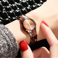 ✎☑ Authentic mens tungsten girls watch quartz watch waterproof ms ultra-thin diamond watches business watch female table