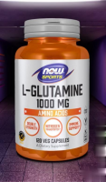 L-Glutamine 1,000 MG 120 / 240 Capsules by NOW FOODS