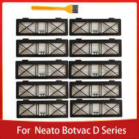 ชิ้นส่วนเครื่องดูดฝุ่นตัวกรอง HEPA สำหรับ Neato Botvac เชื่อมต่อ D Series 945-0215 D3 D4 D5 D6 D7 D70 D75 D80เปลี่ยนไส้กรอง D85