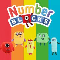 16-20cm Numberblocks Plush Toys Number Stuffed Dolls Movie Series Cartoon Educational Toy Children Gift Kids Baby Gifts