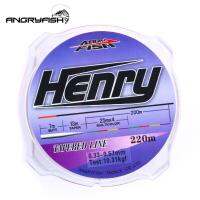 【DT】 hot Angryfish New Sport Fishing Line Nylon Tapered Line 220m Henry Series Popular Strong Strength Line