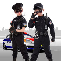 man Costumes for Children Halloween Kids Party Carnival Uniform 110-160Cm Boys Army men Cosplay Clothing Sets