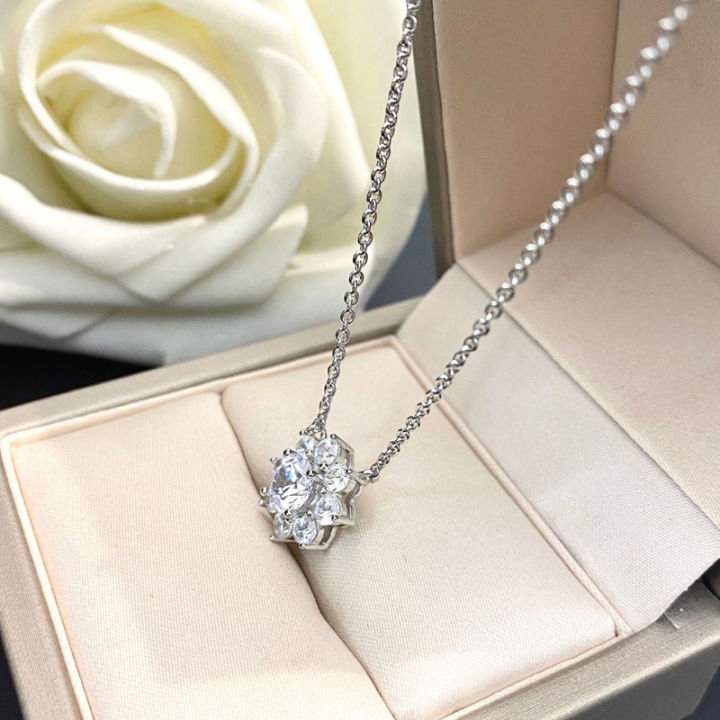 oevas-100-925-sterling-silver-created-moissanite-gemstone-diamonds-flower-women-flower-pendant-necklace-fine-jewelry-wholesale