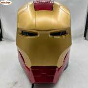Mặt Nạ Iron Man Giọng Nói Tiếng Anh Đóng Mở Điện Hóa Trang Mô Hình Đeo