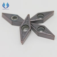 Phoenixtech เม็ดมีดคาร์ไบด์ (Inserts) VBMT160408MV JT9030 เม็ดมีดกลึง สําหรับเครื่องกลึง Carbide Turning Insert Cutter Blade Insert Cutting Tool *1 (CT-A35)