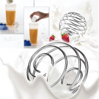 ◑ High Quality Milkshake Protein Shaker Ball Wire Mixer Mixing Whisk Stainless Steel Spring Balls Mixing Ball Kitchen Tools