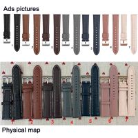 20mm 22mm Fashion Leather Watch Band Strap for Samsung Galaxy Watch 4 /Watch4 Classic Replacement Wrist strap Elegant Braceleby Hs2023