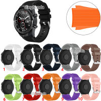 สายนาฬิกาข้อมือซิลิโคนSportสายสำรองสำหรับTicwatch Pro 3 E2 S2 GTX