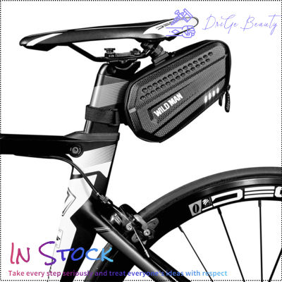 【พร้อมส่ง】อุปกรณ์เตือนกระเป๋าอานม้าที่เก็บจักรยานจักรยานเสือหมอบแบบสะท้อนแสงตอนกลางคืนกันน้ำขนาด1.2l สำหรับกระเป๋าหลังจักรยาน