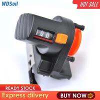 WDSoil อุปกรณ์ตกปลาเครื่องนับสายตกปลาหน้าต่าง3หลักวัดความยาว