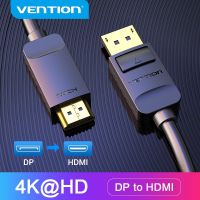 ❅☸ Vention DisplayPort to HDMI Cable Gold Plated DP to HDMI Male 1080P Full HD for PCs HDTV Monitor Projector