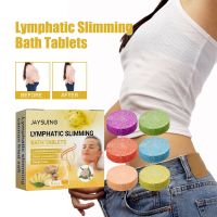 【CC】▧  Shower Steamers 6Pcs Lymphatic Aromatherapy Colorful Bombs Foot Tablets with Oils