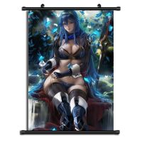 ▨☾∋ Fire Emblem Anime Wall Scroll โปสเตอร์ตกแต่งบ้านคอสเพลย์ Uncensored