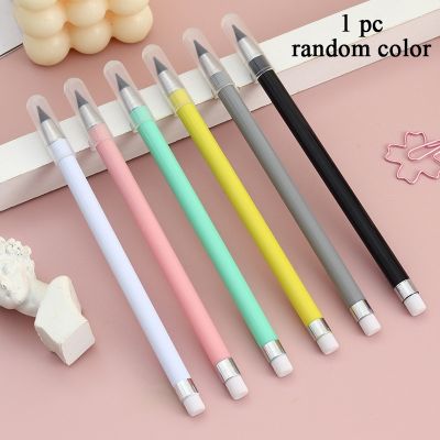 ♨☽✤ 1Pc Random Color Eternal Pencil Lead Core Wear-resistant Not Easy To Break Pencils Stationery Supplies Portable Replaceable Pen