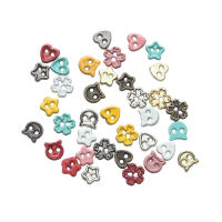 20/40Pcs 4mm โลหะมินิปุ่มตุ๊กตาเสื้อผ้าหัวเข็มขัด Handmade การ์ตูนตุ๊กตาเสื้อผ้าอุปกรณ์เสริมตุ๊กตาของเล่น DIY เย็บวัสดุ-Mengzone