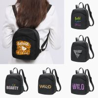 2022 Women Mini Bag Backpacks Ladies Travel Shopping Backpack Organizer Simple Casual Small Daypack Wild Print Student Bookbags 【AUG】