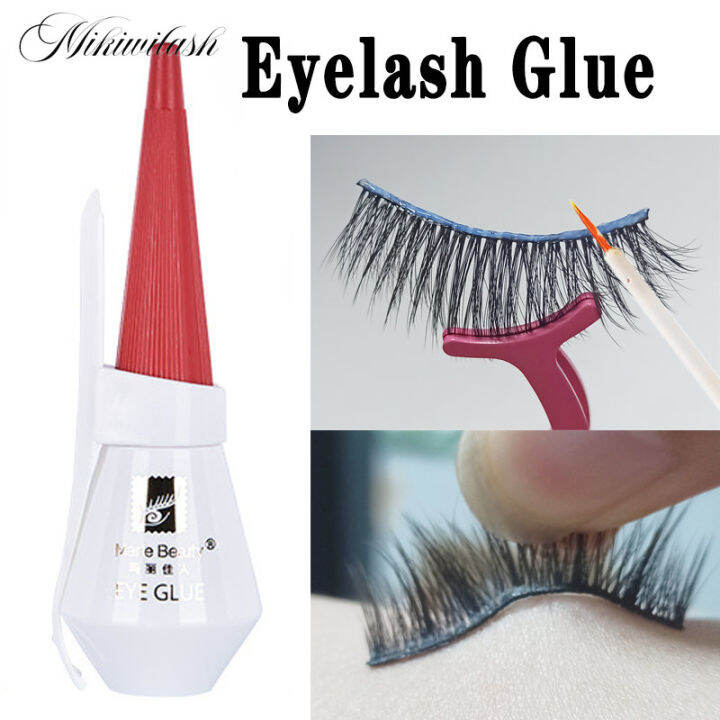 Mikiwilash Lash Glue Transparent False Eyelash Glue Eyelashes Extension