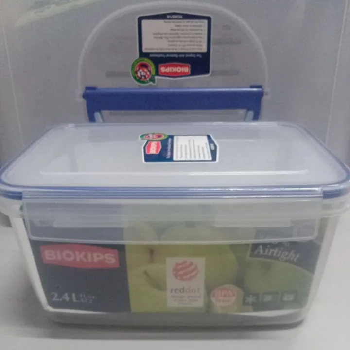 Biokips Food Container 100 Airtight (BPA FREE)(MICROWAVE SAFE) Lazada PH