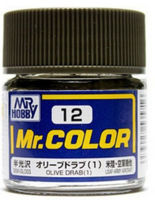 Mr.Color   OLIVE DRAB 1 code  C-12  Mr.hobby