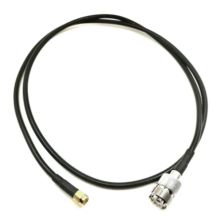 RF LMR200 SMA Male to UHF SO239 Female Coaxial Antenna Connector