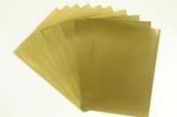 A4 Size Golden/silver PET Film Glossy/silk/sandy/matt With Self Adhesive (10ชิ้น)