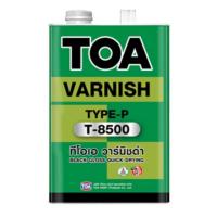 ( Pro+++ ) คุ้มค่า TOA T-8500 ทีโอเอ วานิชดำ T-8500 สำหรับภายใน ราคาดี อุปกรณ์ ทาสี บ้าน แปรง ทาสี ลายไม้ อุปกรณ์ ทาสี ห้อง เครื่องมือ ทาสี