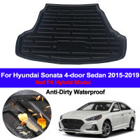 Car Rear Boot Cargo Liner Tray Trunk Floor Car Mats Cars Pad Anti-dirty For Hyundai Sonata 2015 2016 2017 2018 2019 Sedan