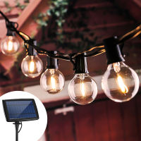 Outdoor RGB LED String Light 12 Bulbs Bluetooth APP Remote Control Atmosphere Night Lamp IP65 11.6M For Garden Wedding Party