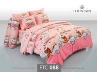 FOUNTAIN ชุดผ้าปู / นวม FTC 088 ชินาม่อลโร cinnamoroll Bed Setผ้าปู ผ้านวม 3.5 5 6 ฟุต wonderful bedding bed ชุดผ้าปู ชุดที่นอน ชุดเครื่องนอน ชุดผ้านวม FTC ครบ