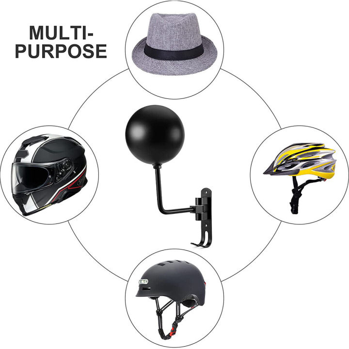 caps-helmet-holder-with-2-hooks-motorcycle-accessories-helmet-rack-motorcycle-wall-mount-hook-hanger-180-degree-motorcycle-helmet-rack-holder